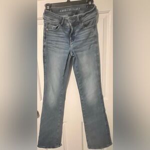 American Eagle Outfitters Light Blue Flare Jeans
